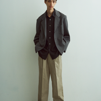 Archive2 タック入りヴィンテージコットンチノパンツ