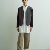 Archive2 タック入りヴィンテージコットンチノパンツ