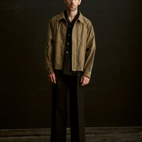 26SS SAMPLE High density Chambray Drizzler Jacket