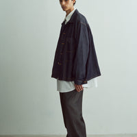 SAMPLE SALE Compact Twill Luster TKS Finished Tyrol Long Shirt