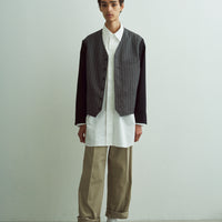 SAMPLE SALE Compact Twill Luster TKS Finished Tyrol Long Shirt