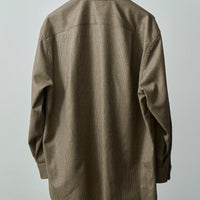 SAMPLE SALE High Density Check Wool Shirt