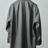 SAMPLE SALE High Density Check Wool Shirt