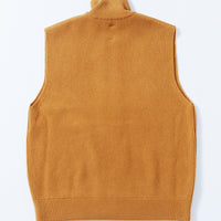 Archive SALE ドライバーズニットベスト (ORANGE-YELLOW)