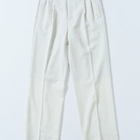 Archive 2タック入りワイドシルエットテーラードパンツ