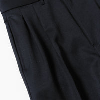 2タック入りワイドシルエットテーラードパンツ