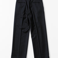 2タック入りワイドシルエットテーラードパンツ