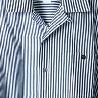 26SS SAMPLE Open collar H/S Stripe Shirt