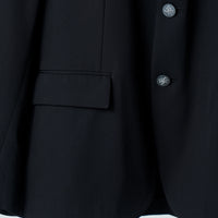26SS SAMPLE Doeskin 2B Collarless Jacket