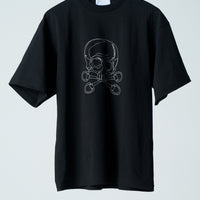 26SS SAMPLE Skull Stitch Embroidery Tee Shirt