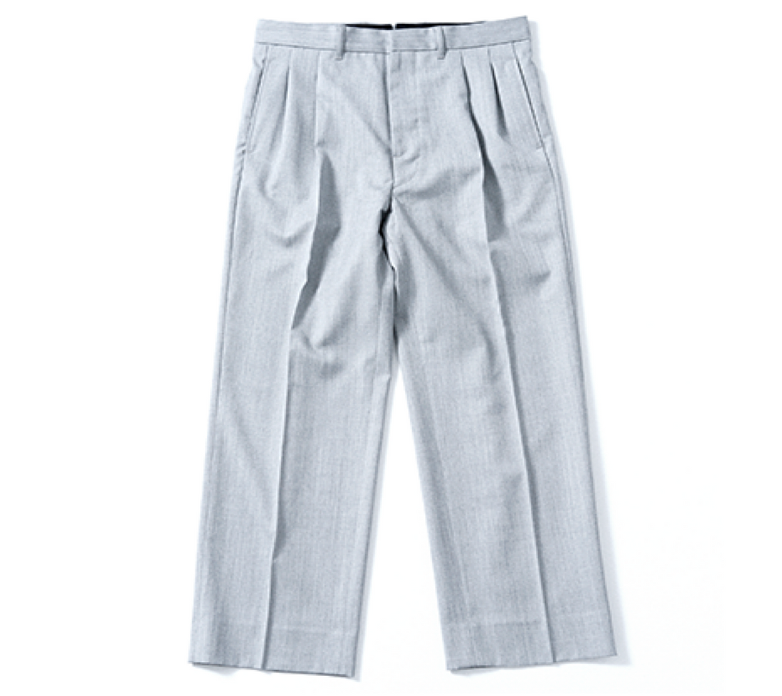 Archive　2タック入りワイドシルエットテーラードパンツ