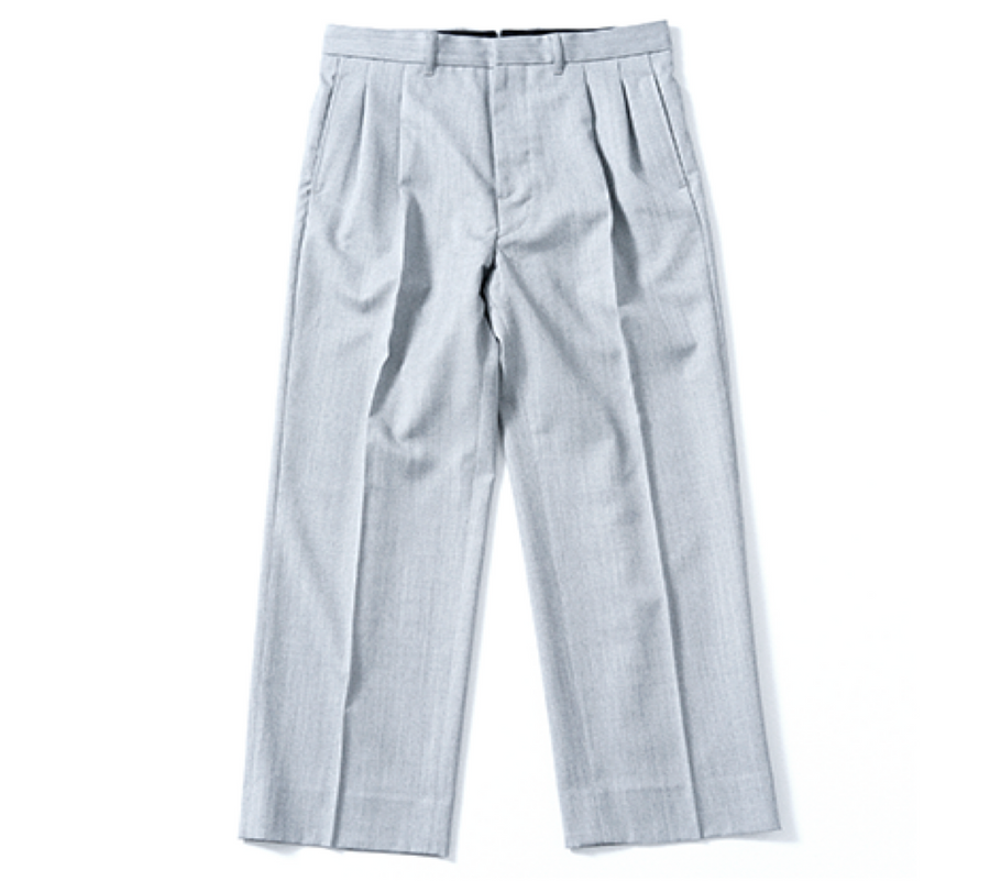 Archive　2タック入りワイドシルエットテーラードパンツ