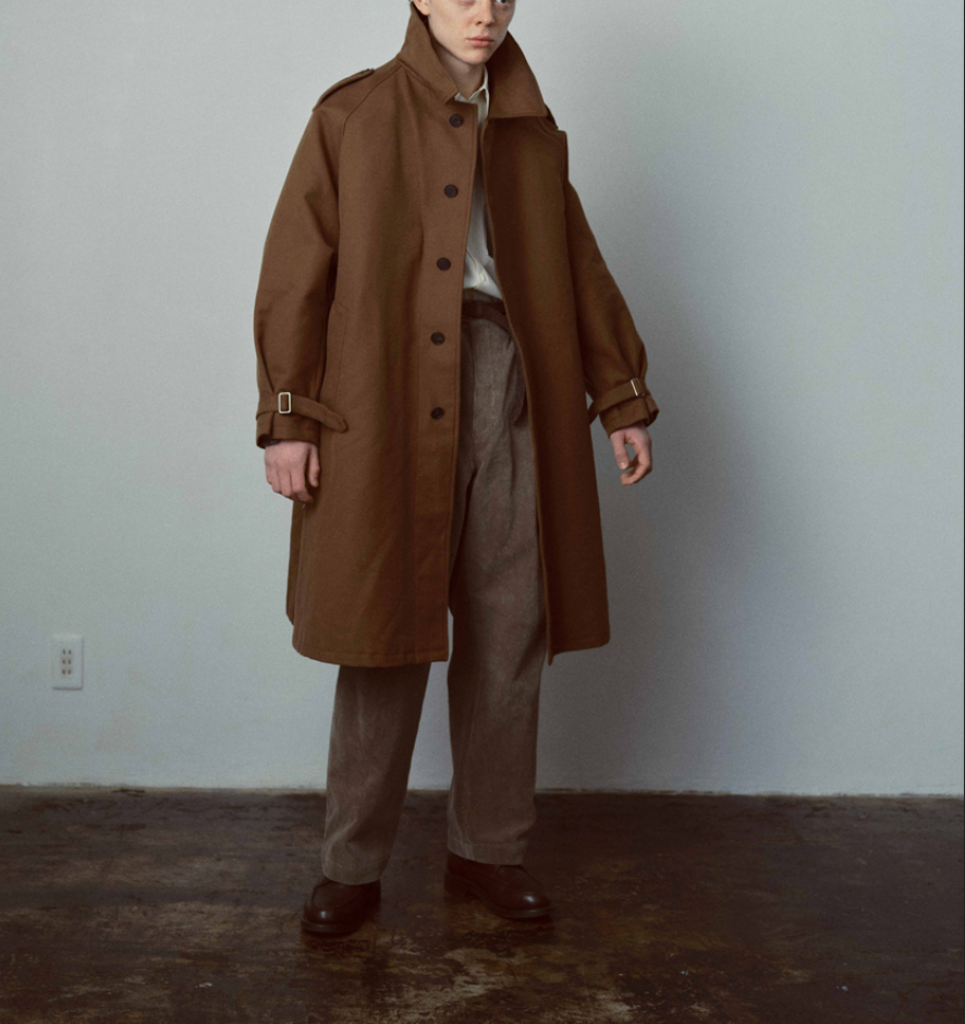 Archive ヴィンテージライクドビーコットンフレンチモーターサイクルコート