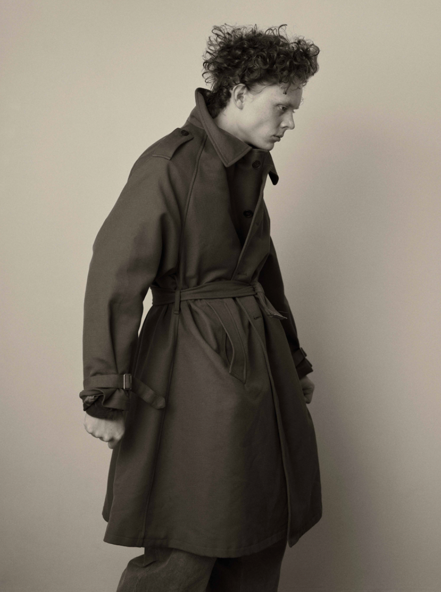 Archive ヴィンテージライクドビーコットンフレンチモーターサイクルコート