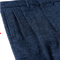 SAMPLE SALE 英国羊毛2タックスラックス