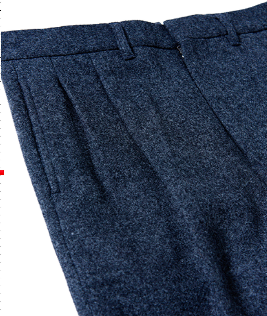 SAMPLE SALE 英国羊毛2タックスラックス