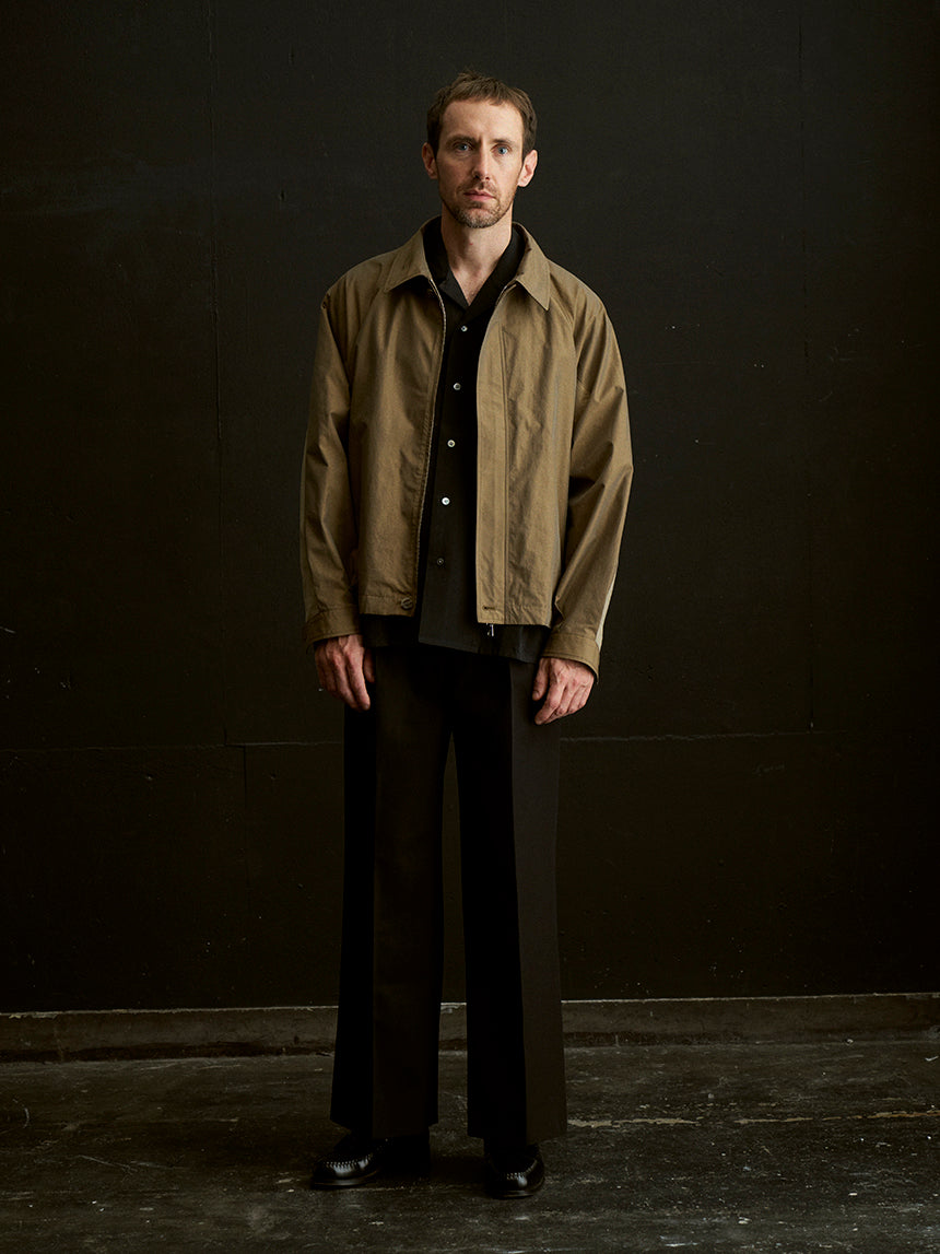 26SS SAMPLE High density Chambray Drizzler Jacket