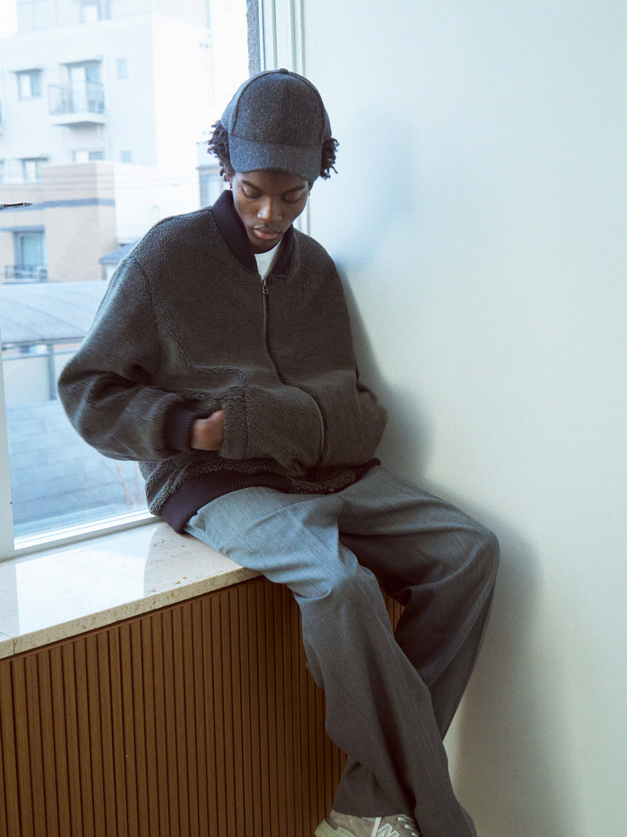 SAMPLE SALE Military Boa Blouson