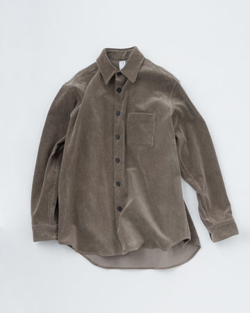 SAMPLE SALE ヴィンテージワッシャー ミドルウェイトコーデュロイシャツ