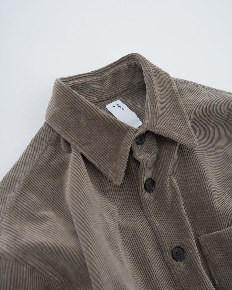 SAMPLE SALE ヴィンテージワッシャー ミドルウェイトコーデュロイシャツ