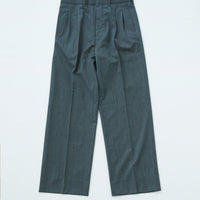 2タック入りワイドシルエットテーラードパンツ