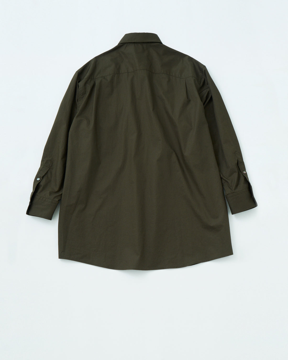 SAMPLE SALE Compact Twill Luster TKS Finished Tyrol Long Shirt