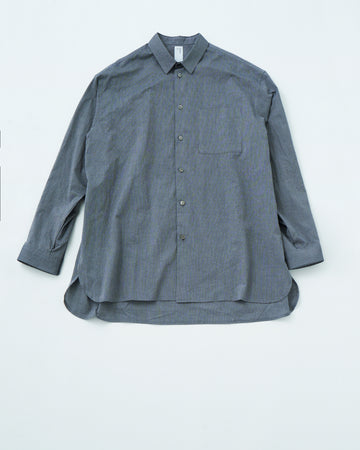 SAMPLE SALE Finx Washer Cotton Cordlane Striped Shirt