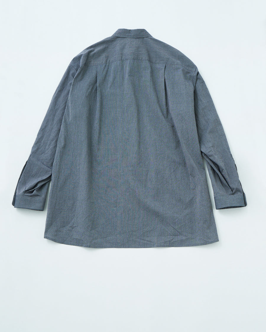 SAMPLE SALE Finx Washer Cotton Cordlane Striped Shirt