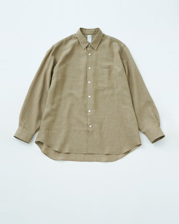SAMPLE SALE Standard Vintage Linen-Like Chambray Shirt