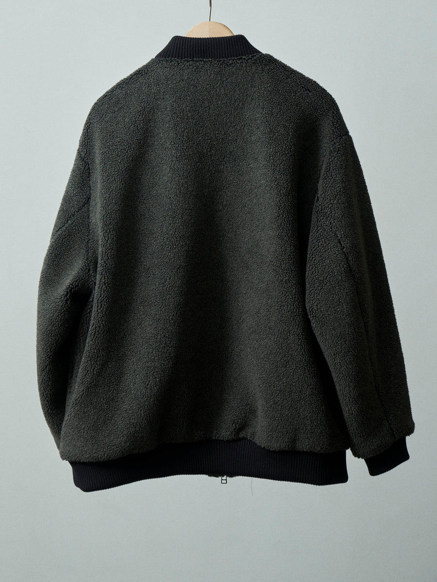 SAMPLE SALE Military Boa Blouson