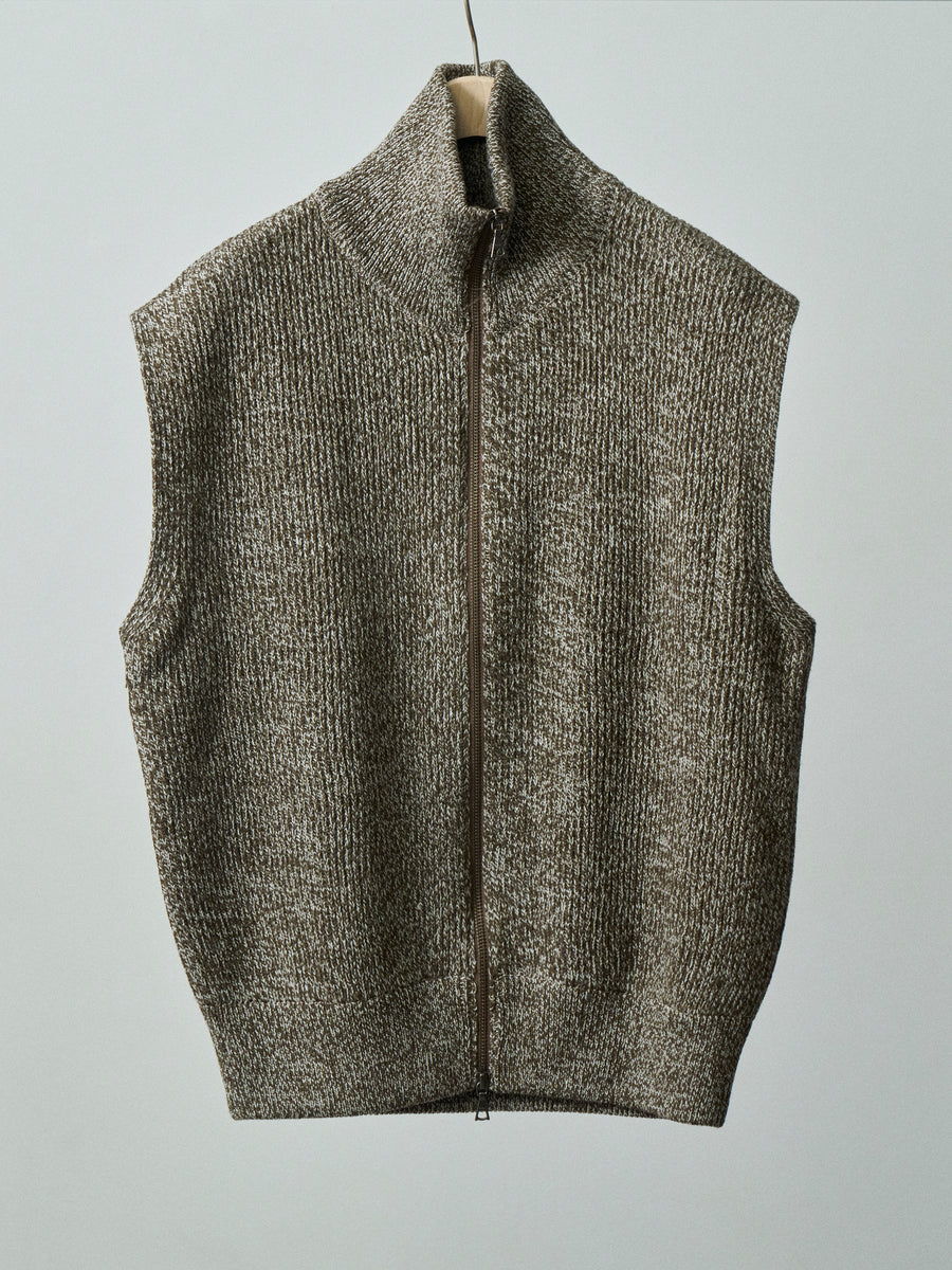 SAMPLE SALE French Merino Wool Driver's Knit Vest