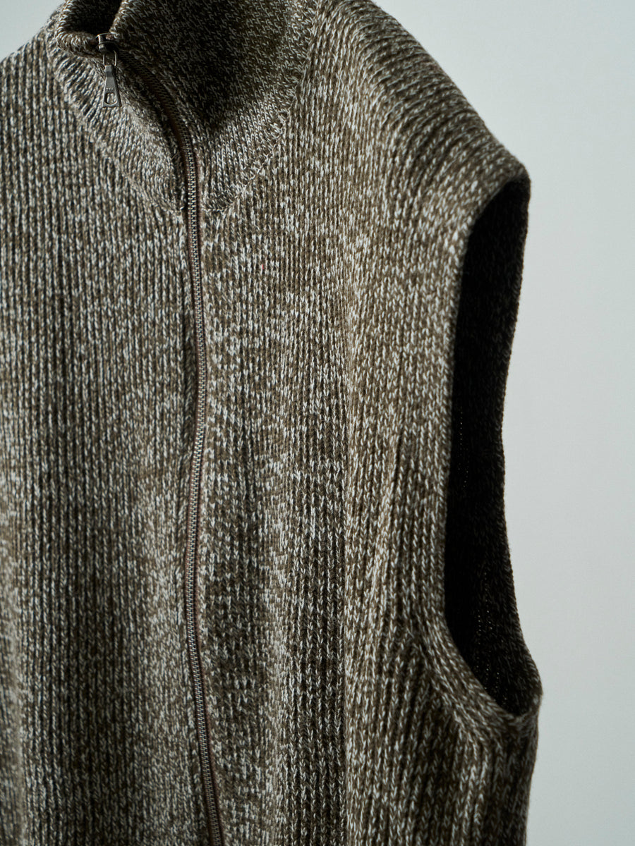 SAMPLE SALE French Merino Wool Driver's Knit Vest