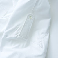 SAMPLE SALE フィンクスコットンフレンチネイビーエポレットシャツ