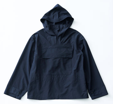 Archive SALE 撥水高密度ポプリンフレンチネイビーデッキパーカー