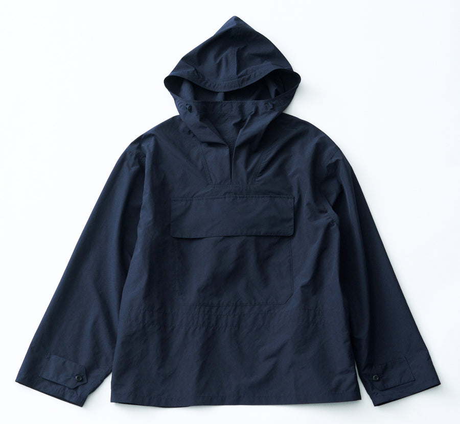 Archive SALE 撥水高密度ポプリンフレンチネイビーデッキパーカー