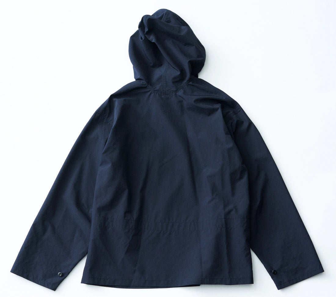 Archive SALE 撥水高密度ポプリンフレンチネイビーデッキパーカー