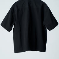 26SS SAMPLE Open collar  H/S  Organic cotton Shirt
