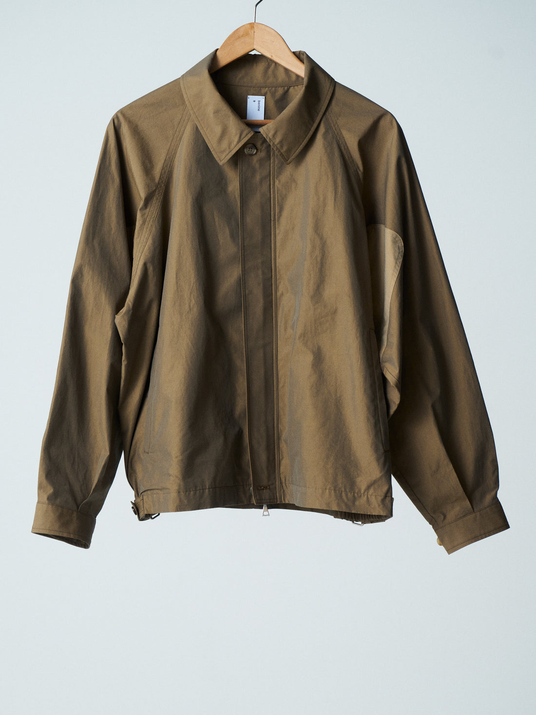 26SS SAMPLE High density Chambray Drizzler Jacket