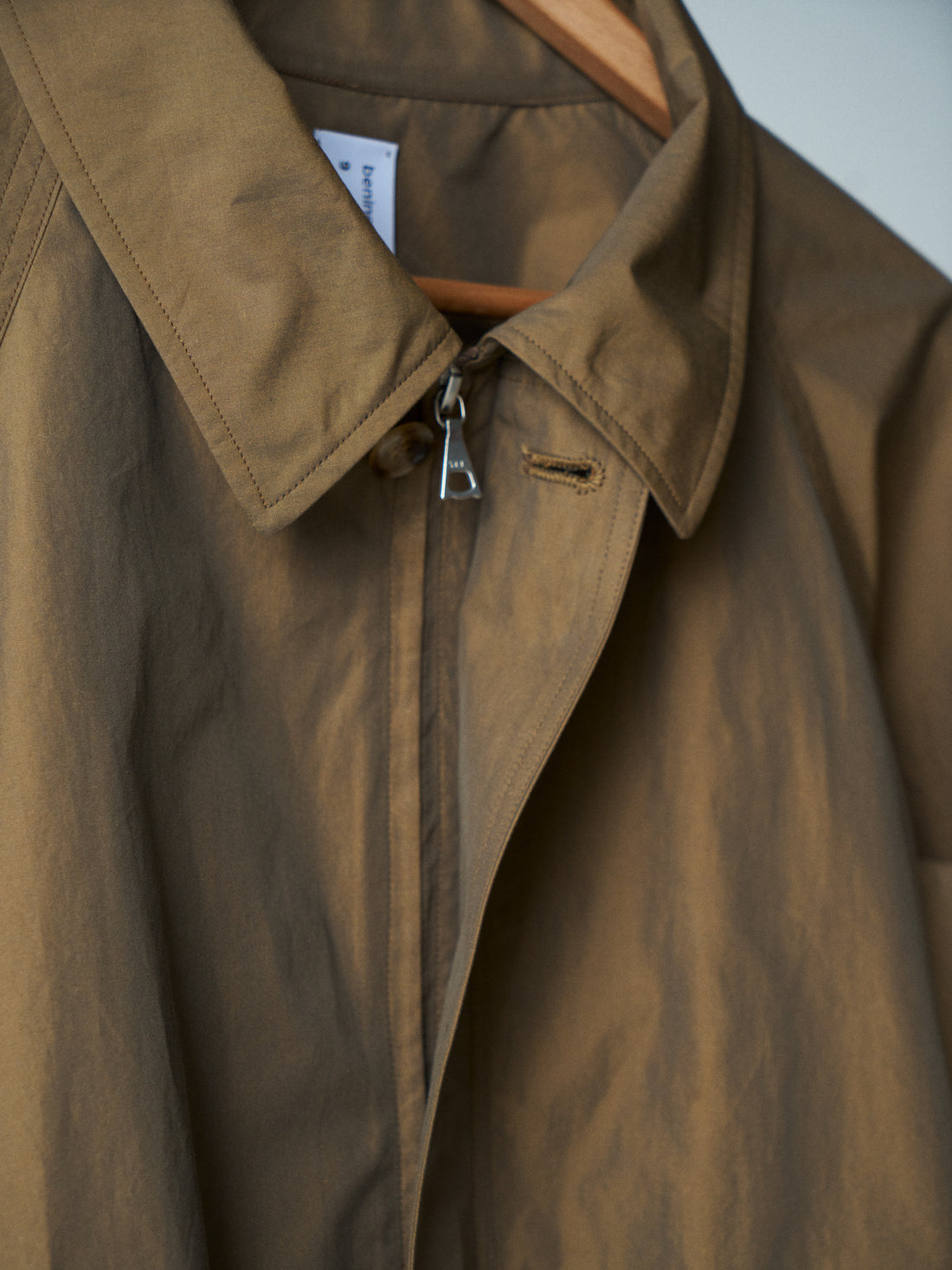 26SS SAMPLE High density Chambray Drizzler Jacket