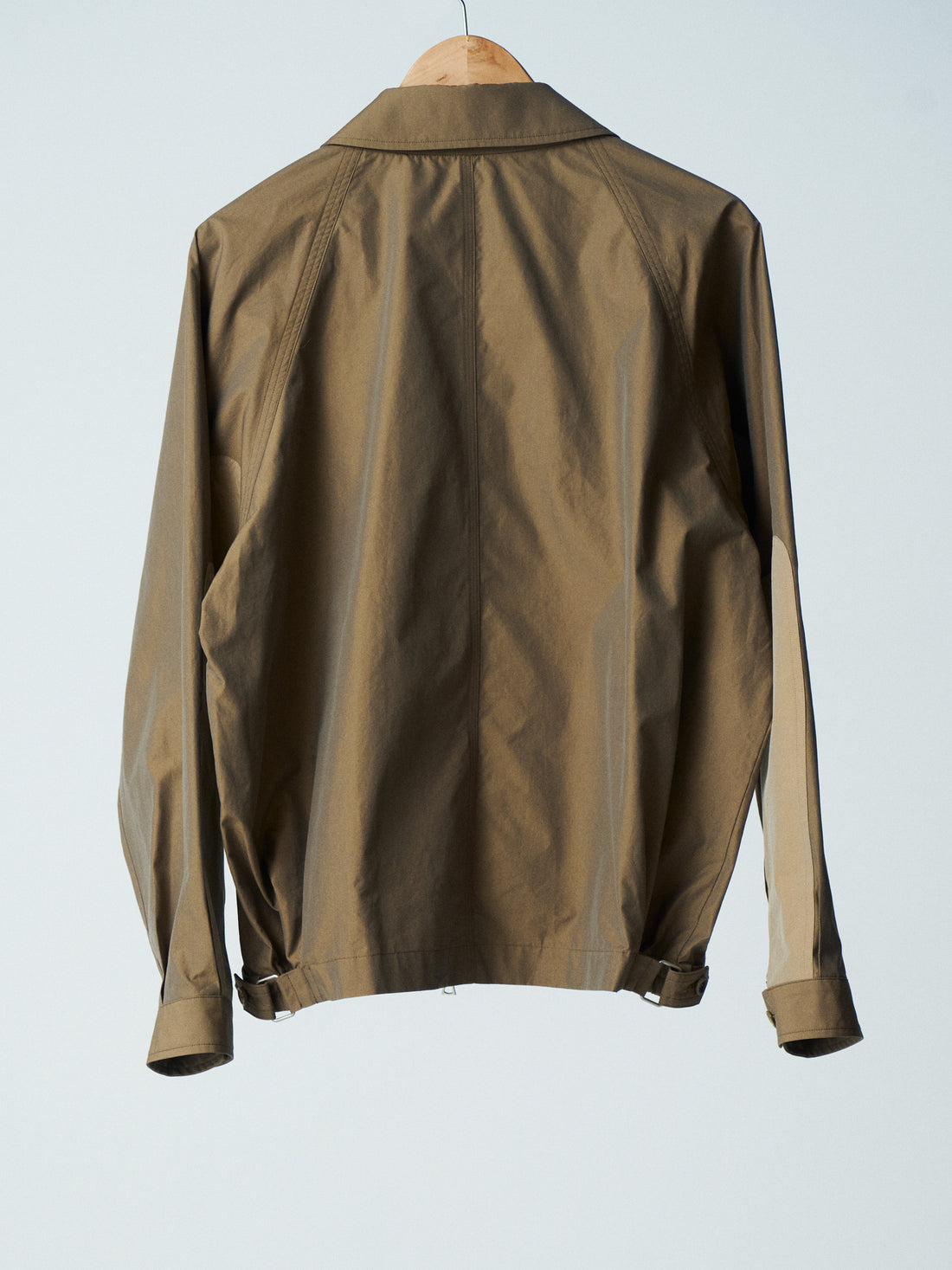 26SS SAMPLE High density Chambray Drizzler Jacket