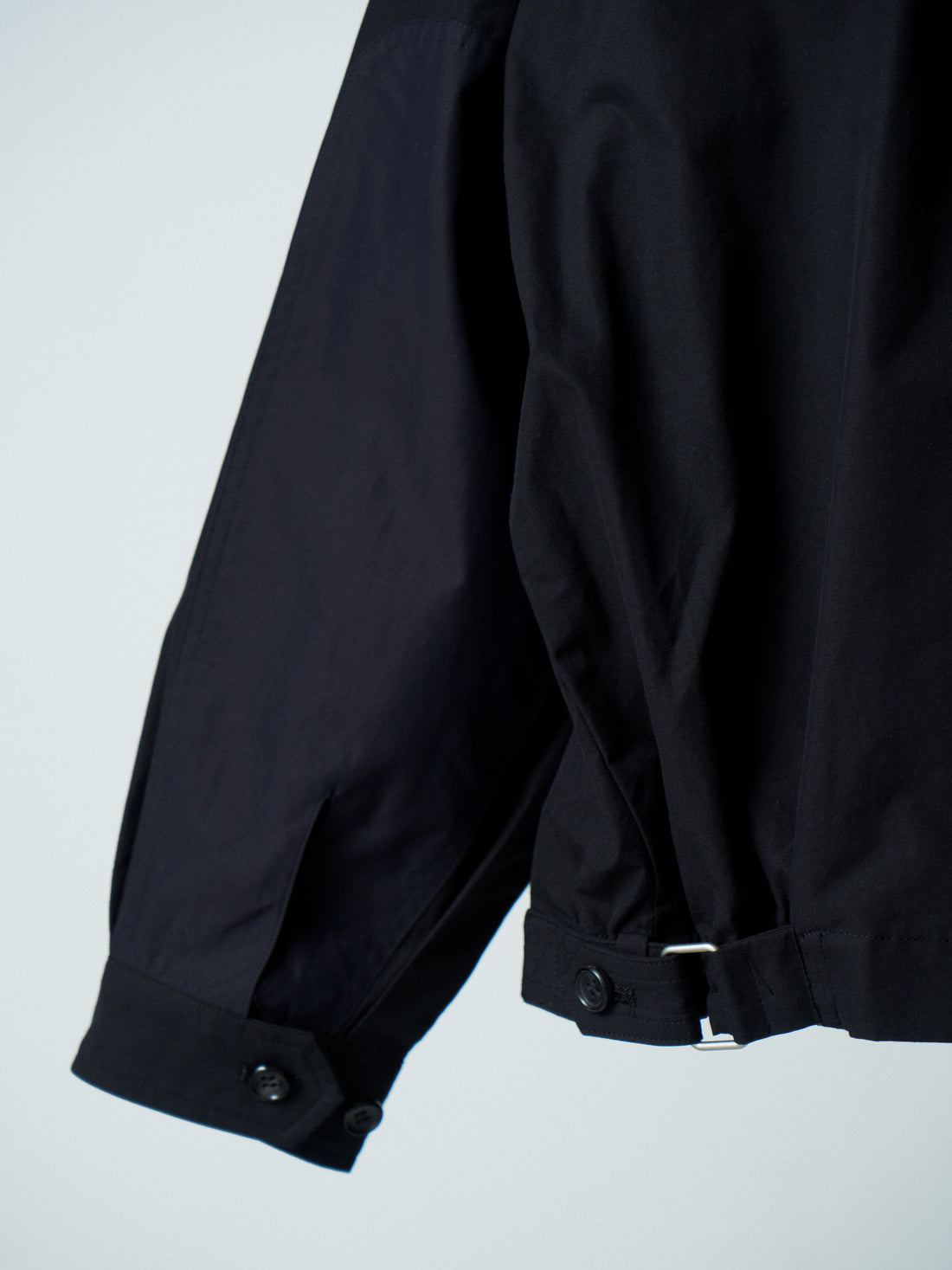 26SS SAMPLE High density Chambray Drizzler Jacket