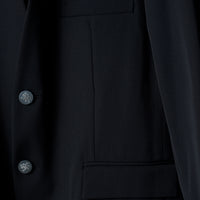 26SS SAMPLE Doeskin 2B Collarless Jacket