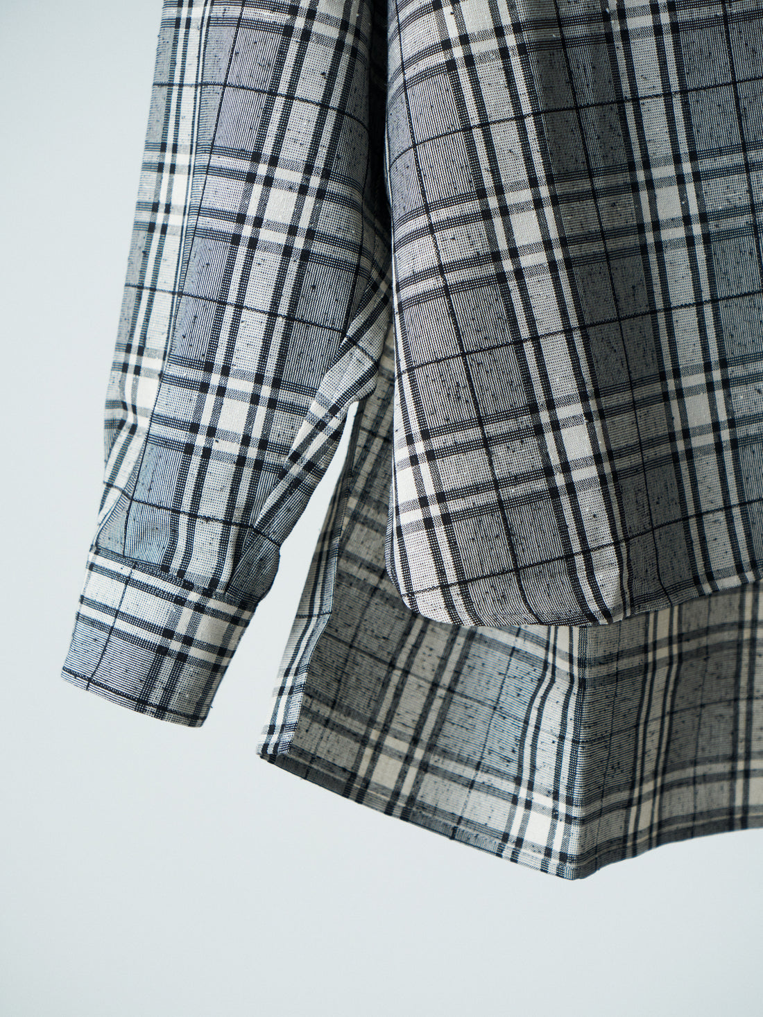 26SS SAMPLE Collarless L/S Pullover shirt