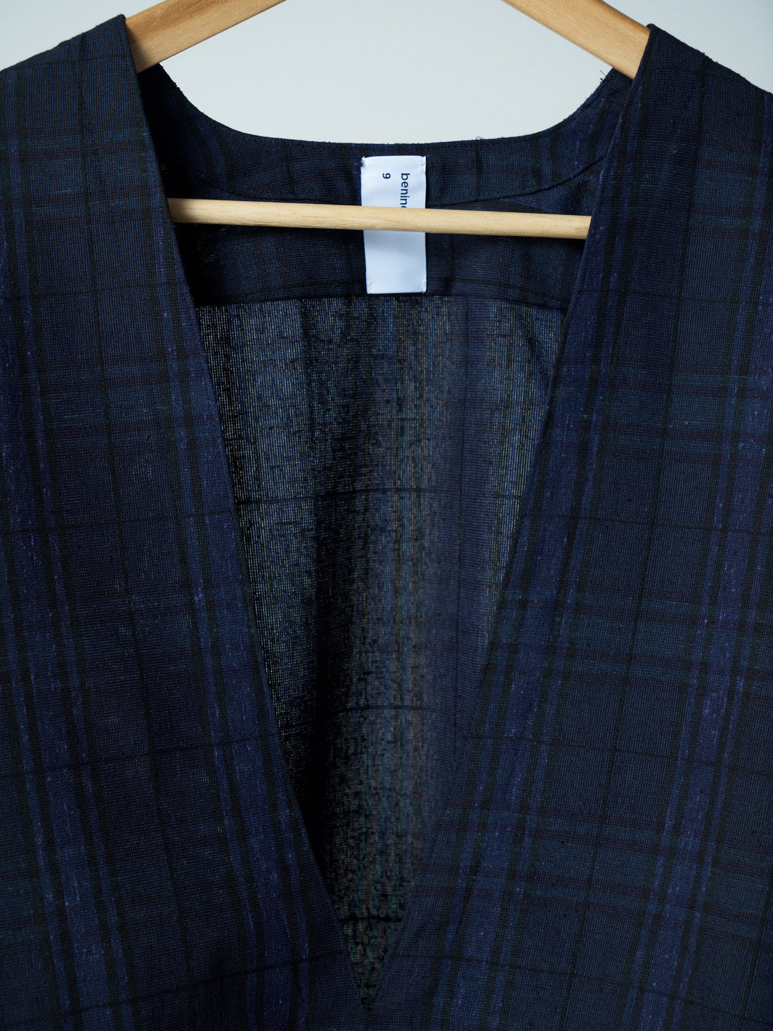 26SS SAMPLE Collarless L/S Pullover shirt