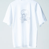 26SS SAMPLE Skull Stitch Embroidery Tee Shirt