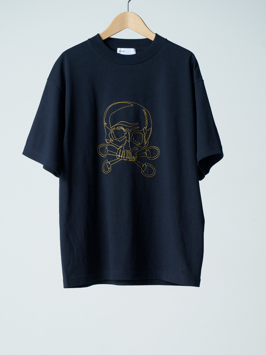 26SS SAMPLE Skull Stitch Embroidery Tee Shirt