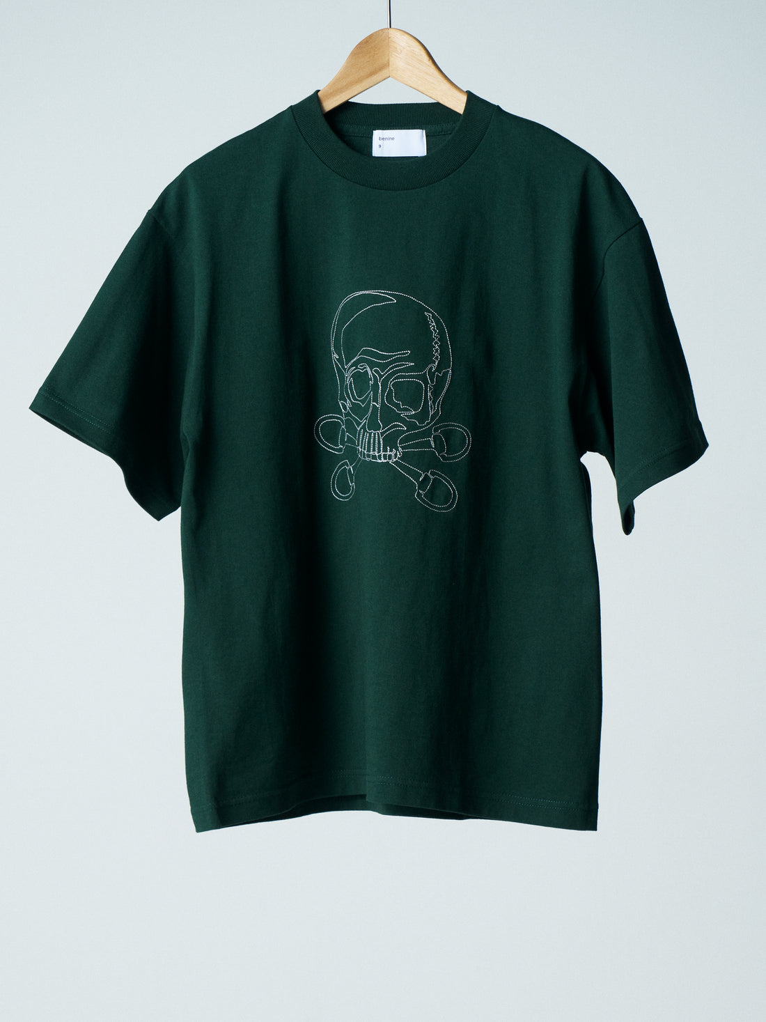 26SS SAMPLE Skull Stitch Embroidery Tee Shirt
